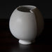 Wilhelm Kåge for Gustavsberg "Surrea" surrealist split vase with white glaze H1178