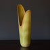 Gunnar Nylund for Rorstrand, large asymmetrical vase with yellow glaze G9031