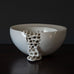 Kurt Spurey, Austria, sculptural vessel with glossy white glaze, H1077