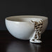 Kurt Spurey, Austria, sculptural vessel with glossy white glaze, H1077