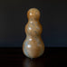 Horst Kerstan, Germany, stoneware triple gourd vase with crystalline glaze H1033