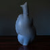 Mia Göransson, Sweden, sculptural vessel with matte blue glaze G9135