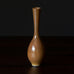 Berndt Friberg for Gustavsberg miniature longnecked vase with brown glaze G9351