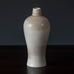 Gunnar Nylund for Rorstrand Stoneware vase in matte white glaze G9498