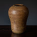 Patrick Nordstrom, own studio, Islev large vase with brown glaze N3844