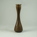 Gunnar Nylund for Rorstrand, stoneware vase with brown glaze G9288