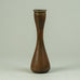 Gunnar Nylund for Rorstrand, stoneware vase with brown glaze G9509