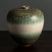 Elizabeth Pluquet-Ulrich, Germany, unique stoneware vase with matte crystalline glaze H1057