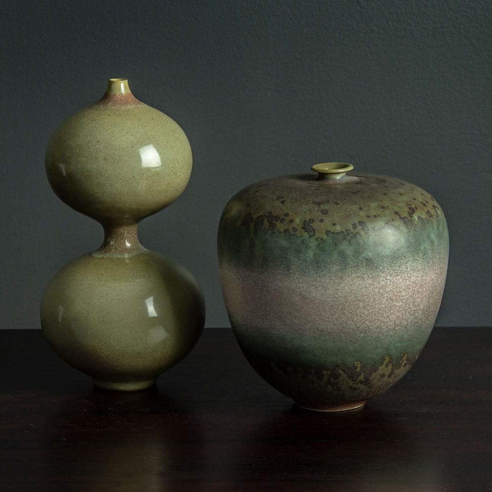 Two vases by Elizabeth Pluquet-Ulrich, Germany
