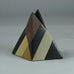 Antje Bruggemann Breckwoldt, Germany, triangular vase with geometric pattern
