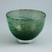 "Aqua graal" glass bowl by Edward Hald for Orrefors N2575 - Freeforms