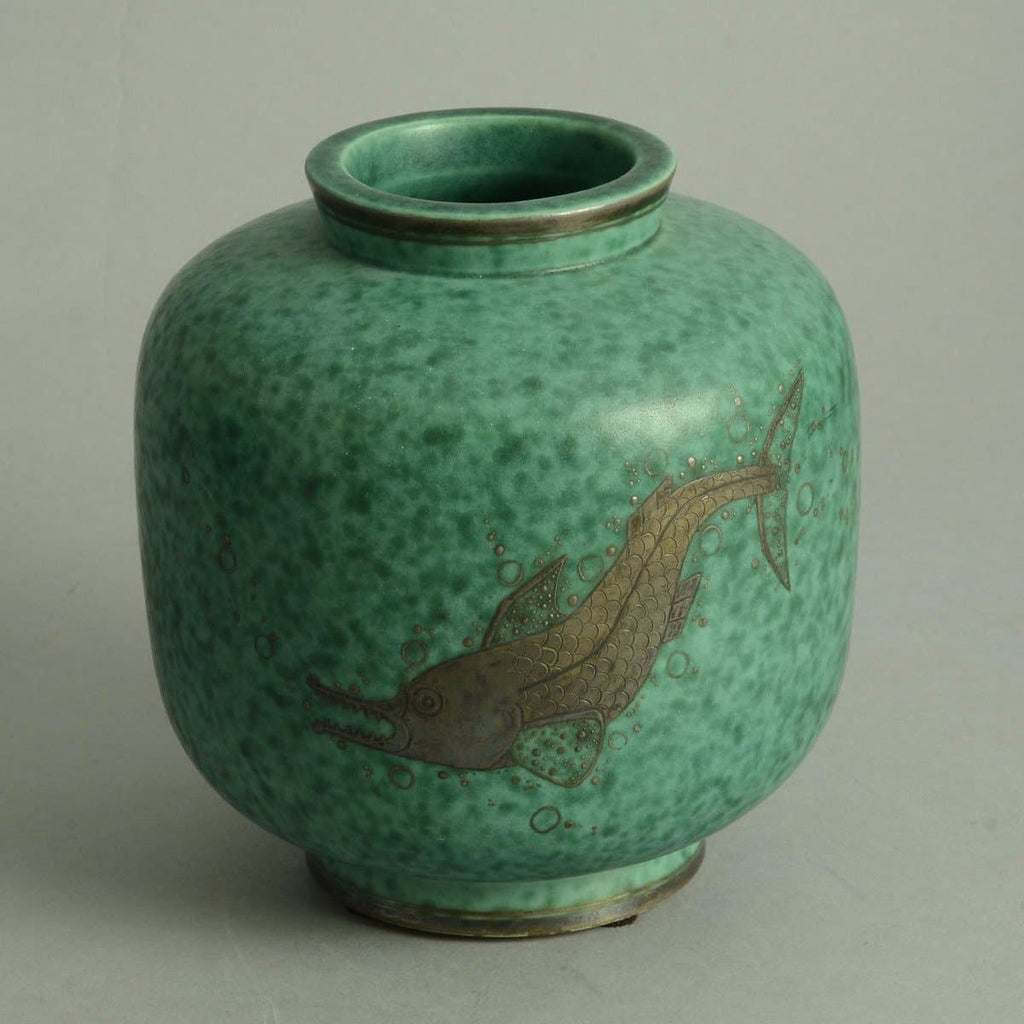 "Argenta" vase by Wilhelm Kåge N5541 - Freeforms