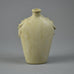 Arne Bang, Denmark, stoneware bottle vase with applied decoration, white glaze G9061 - Freeforms