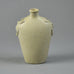 Arne Bang, Denmark, stoneware bottle vase with applied decoration, white glaze G9061 - Freeforms