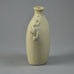 Arne Bang, Denmark, stoneware bottle vase with applied decoration, white glaze G9061 - Freeforms