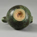 Arne Bang, own studio, Denmark, Stoneware pitcher with speckled green glaze