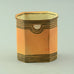 Beate Andersen, vase with peach matte glaze D6159 - Freeforms