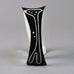 Beate Kuhn for Rosenthal black and white porcelain vase G9132 - Freeforms
