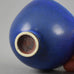 Berndt Friberg for Gustavsberg bowl with blue haresfur glaze F8324 - Freeforms