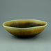 Berndt Friberg for Gustavsberg, bowl with brown haresfur glaze B3052 - Freeforms