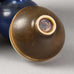 Berndt Friberg for Gustavsberg bowl with brown haresfur glaze E7113 - Freeforms