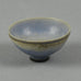 Berndt Friberg for Gustavsberg bowl with pale blue-gray haresfur glaze F8216 - Freeforms