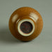 Berndt Friberg for Gustavsberg, cabinet vase with golden brown haresfur glaze D6327 - Freeforms