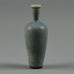 Berndt Friberg for Gustavsberg cabinet vase with gray glaze F8148 - Freeforms