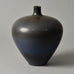 Berndt Friberg for Gustavsberg, large vase with dark blue haresfur glaze G9294 - Freeforms