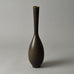 Berndt Friberg for Gustavsberg, large vase with dark brown haresfur glaze G9124 - Freeforms