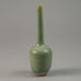 Berndt Friberg for Gustavsberg long-necked cabinet vase with pale gray-green glaze F8264 - Freeforms