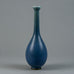 Berndt Friberg for Gustavsberg long-necked vase with blue glaze G9194 - Freeforms