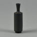 Berndt Friberg for Gustavsberg miniature vase with dark blue haresfur glaze F8204 - Freeforms
