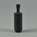 Berndt Friberg for Gustavsberg miniature vase with dark blue haresfur glaze F8204 - Freeforms