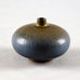 Berndt Friberg for Gustavsberg, vase with blue haresfur glaze D6251 - Freeforms