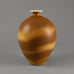 Berndt Friberg for Gustavsberg vase with brown haresfur glaze F8285 - Freeforms