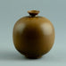 Berndt Friberg for Gustavsberg, vase with dark brown haresfur glaze B3186 - Freeforms