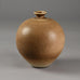 Berndt Friberg for Gustavsberg vase with pale brown glaze F8096 - Freeforms