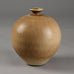 Berndt Friberg for Gustavsberg vase with pale brown glaze F8096 - Freeforms