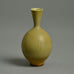 Berndt Friberg for Gustavsberg vase with pale brown haresfur glaze F8236 - Freeforms