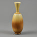 Berndt Friberg for Gustavsberg, vase with reddish brown haresfur glaze F8221 - Freeforms