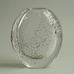 "Black Net" glass vase by Vicke Lindstrand for Kosta N5501 - Freeforms