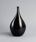 Black "Pungo" vase by Stig Lindberg B3457 - Freeforms