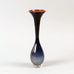 Blue and red "Expo" vase by Nils Landberg for Orrefors N6021 - Freeforms