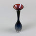 Blue and red "Expo" vase by Nils Landberg for Orrefors N6021 - Freeforms