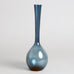 Blue glass bottle vase by Arthur Carlsson Percy for Gullaskrufs Glasbruk N9664 - Freeforms