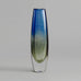 Blue glass "Kraka" vase by Sven Palmquist for Orrefors N5502 - Freeforms