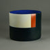 Bodil Manz, own studio, porcelain cylindrical vessel E7144 - Freeforms
