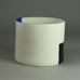 Bodil Manz, own studio, porcelain cylindrical vessel E7144 - Freeforms