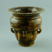 Carl Halier for Royal Copenhagen vase with Sung glaze B3477 - Freeforms